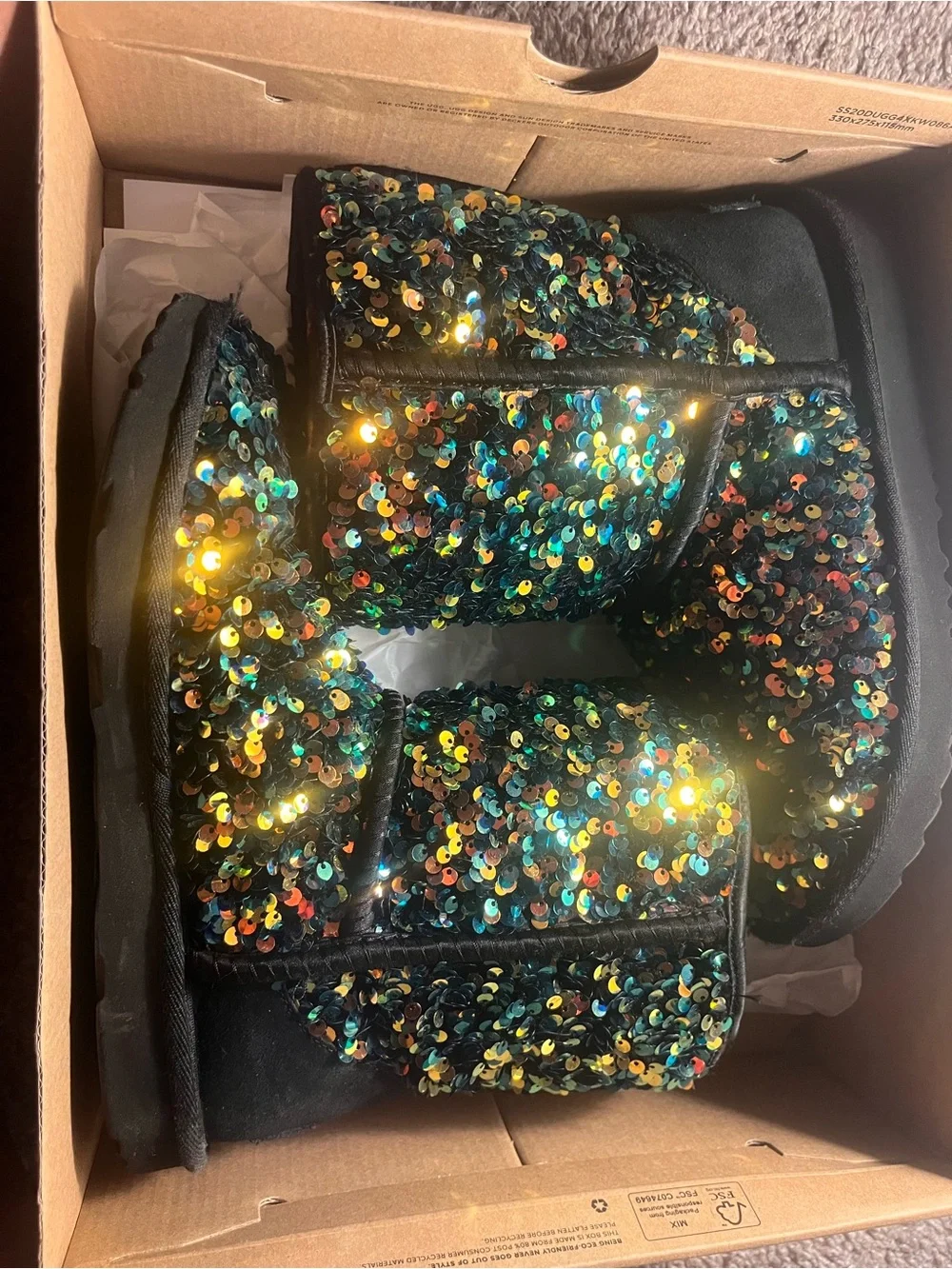 UGG sequin kids